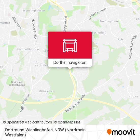 Dortmund Wichlinghofen Karte