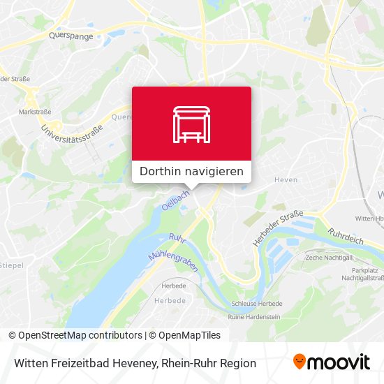 Witten Freizeitbad Heveney Karte