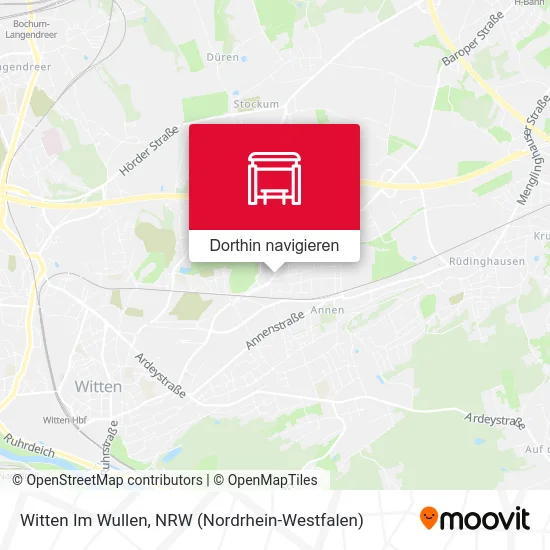 Witten Im Wullen Karte