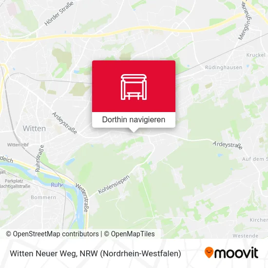 Witten Neuer Weg Karte