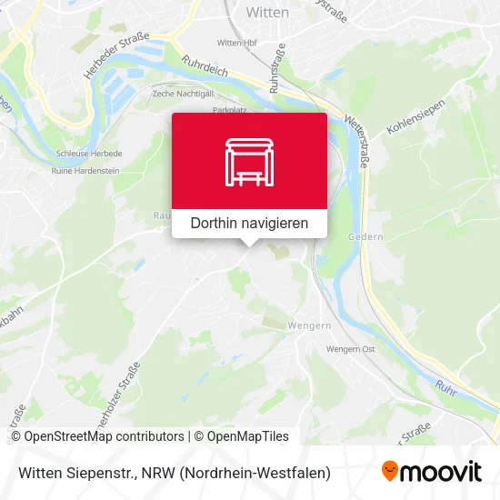 Witten Siepenstr. Karte