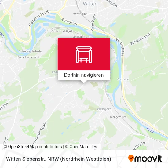 Witten Siepenstr. Karte