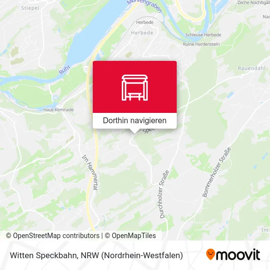 Witten Speckbahn Karte