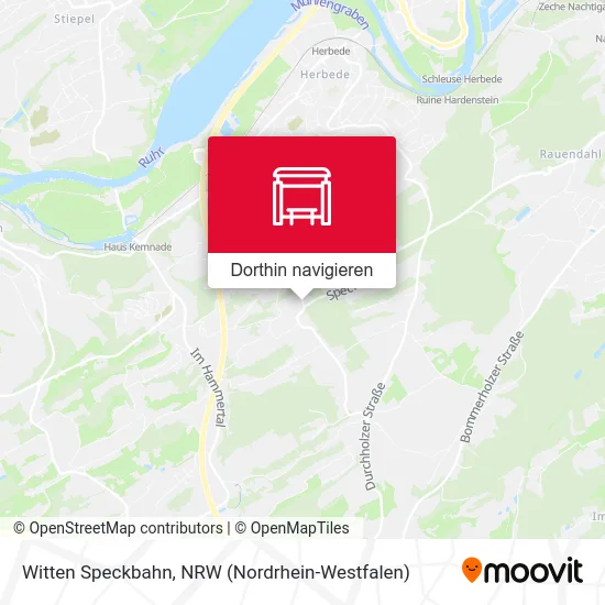 Witten Speckbahn Karte