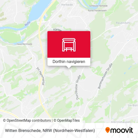Witten Brenschede Karte