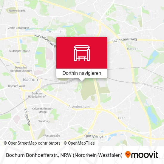 Bochum Bonhoefferstr. Karte