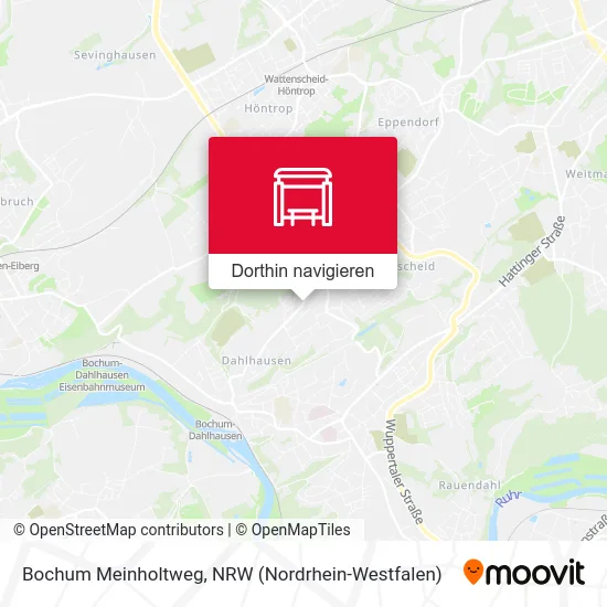 Bochum Meinholtweg Karte