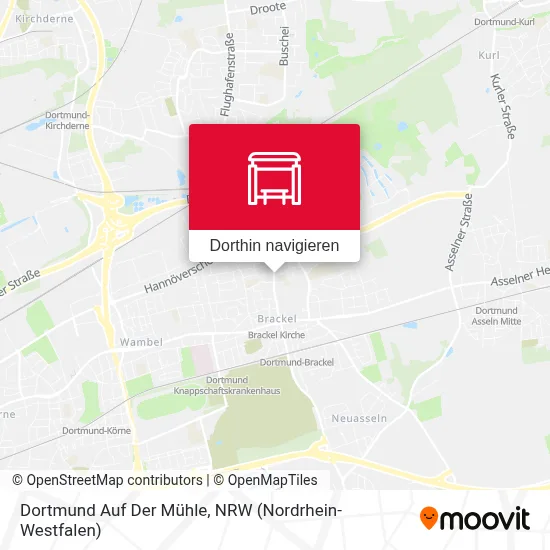 Dortmund Auf Der Mühle Karte