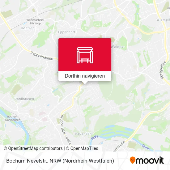 Bochum Nevelstr. Karte