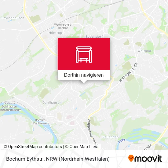 Bochum Eythstr. Karte