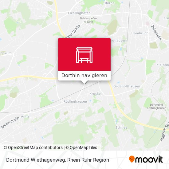 Dortmund Wiethagenweg Karte