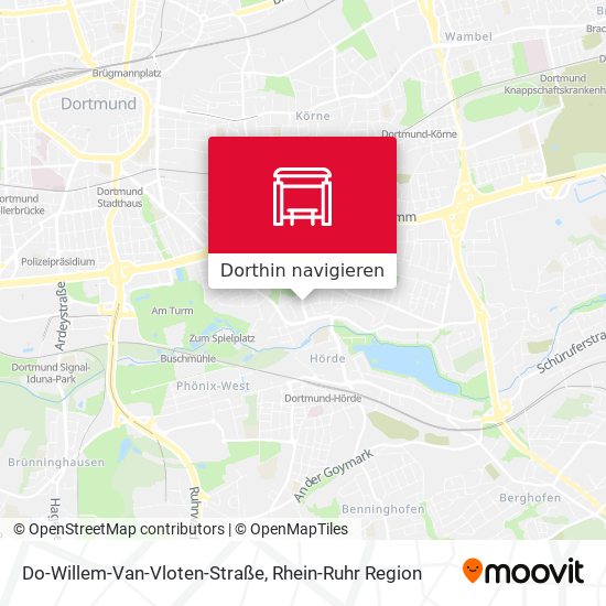Do-Willem-Van-Vloten-Straße Karte