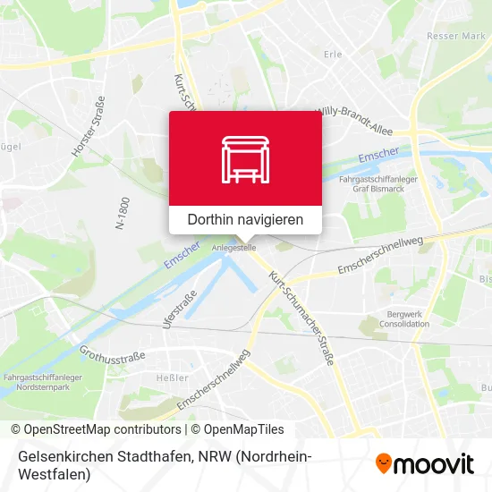 Gelsenkirchen Stadthafen Karte