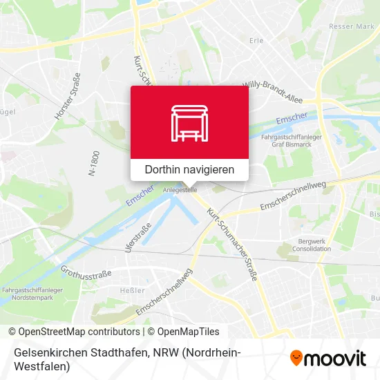 Gelsenkirchen Stadthafen Karte