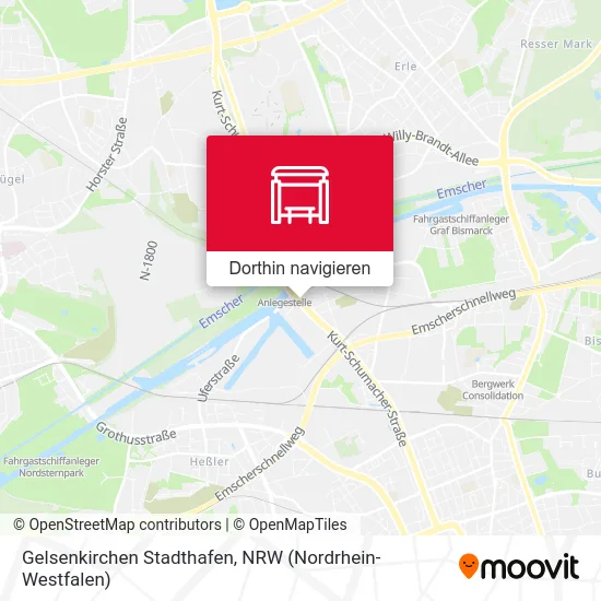 Gelsenkirchen Stadthafen Karte