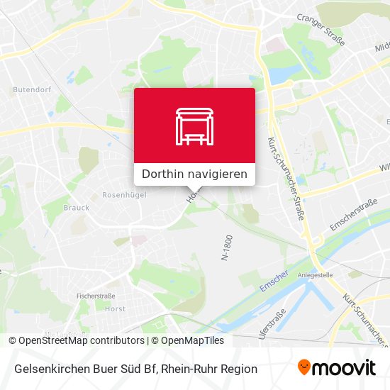 Gelsenkirchen Buer Süd Bf Karte