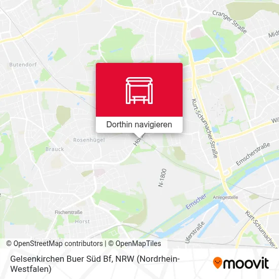 Gelsenkirchen Buer Süd Bf Karte