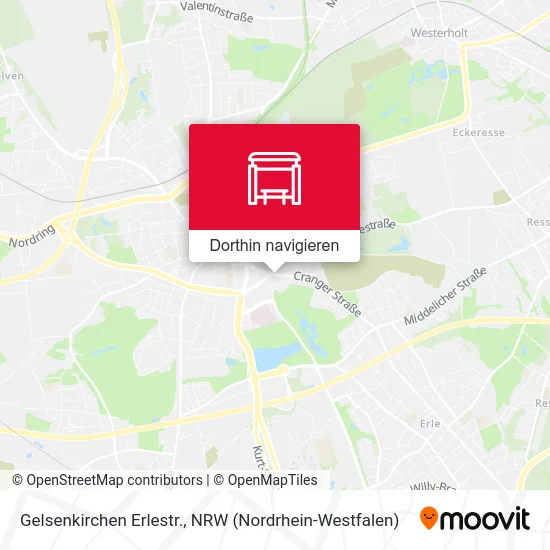 Gelsenkirchen Erlestr. Karte