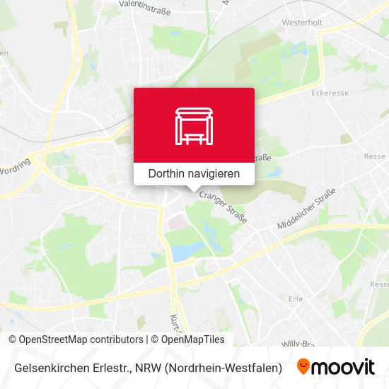 Gelsenkirchen Erlestr. Karte