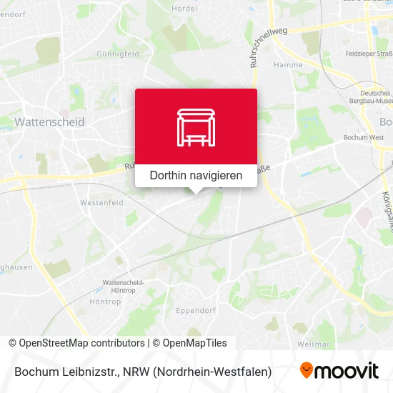 Bochum Leibnizstr. Karte