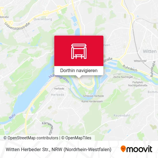 Witten Herbeder Str. Karte