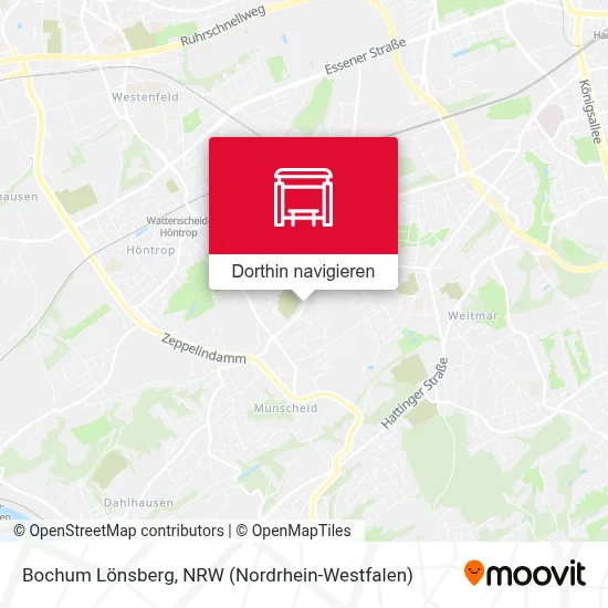 Bochum Lönsberg Karte