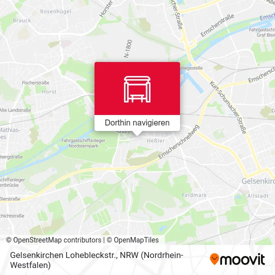 Gelsenkirchen Lohebleckstr. Karte