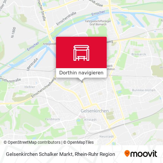 Gelsenkirchen Schalker Markt Karte