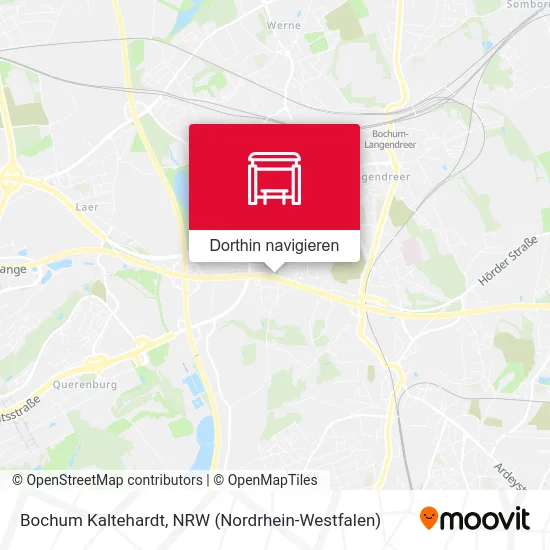 Bochum Kaltehardt Karte