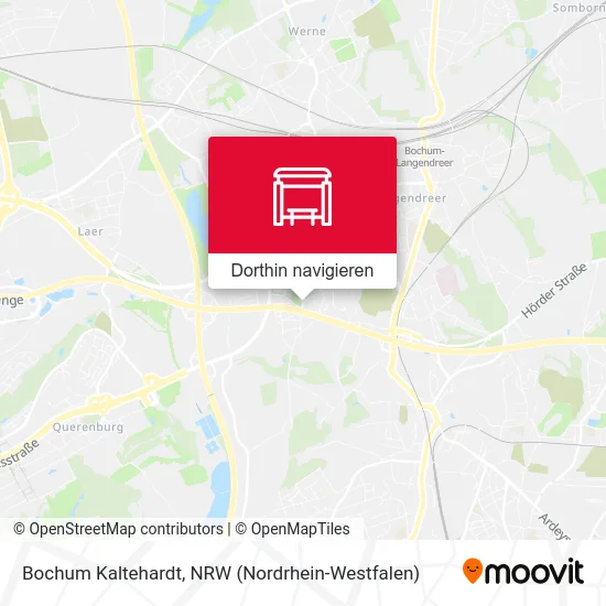 Bochum Kaltehardt Karte