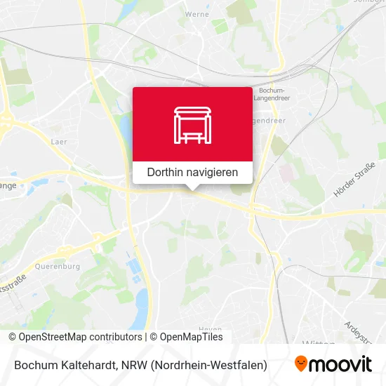 Bochum Kaltehardt Karte