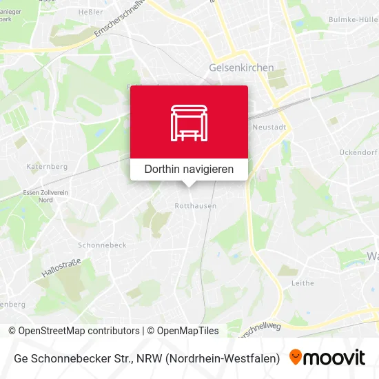 Ge Schonnebecker Str. Karte