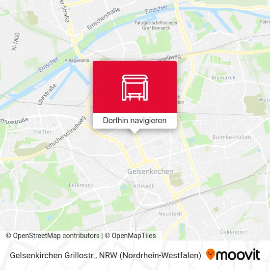 Gelsenkirchen Grillostr. Karte