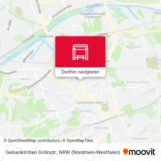 Gelsenkirchen Grillostr. Karte