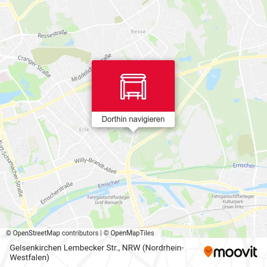 Gelsenkirchen Lembecker Str. Karte