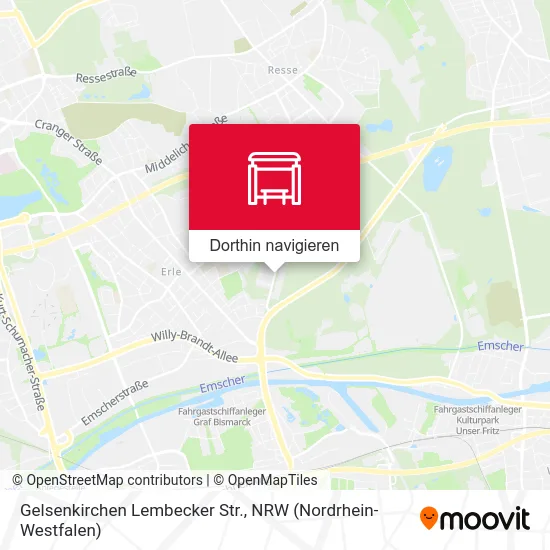 Gelsenkirchen Lembecker Str. Karte