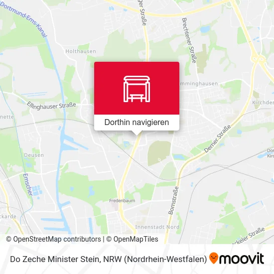 Do Zeche Minister Stein Karte