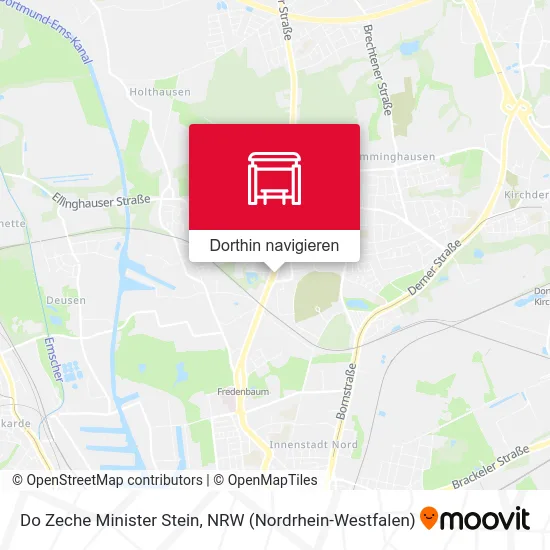 Do Zeche Minister Stein Karte