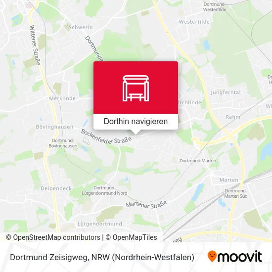 Dortmund Zeisigweg Karte
