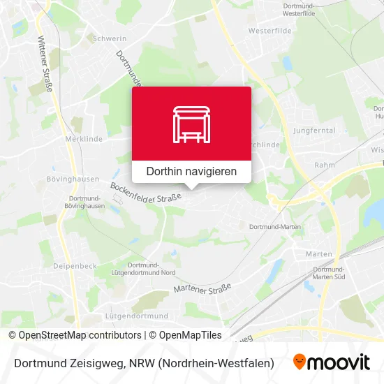 Dortmund Zeisigweg Karte