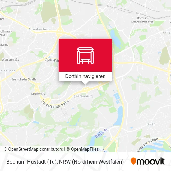 Bochum Hustadt (Tq) Karte