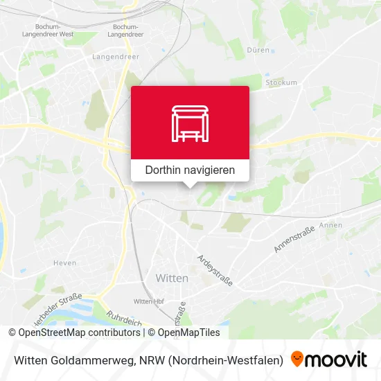 Witten Goldammerweg Karte