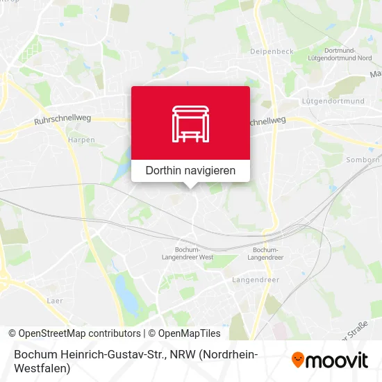 Bochum Heinrich-Gustav-Str. Karte