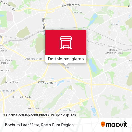 Bochum Laer Mitte Karte