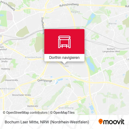 Bochum Laer Mitte Karte