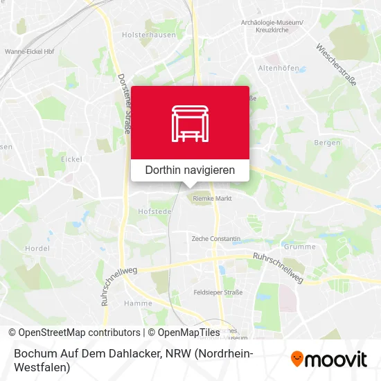 Bochum Auf Dem Dahlacker Karte