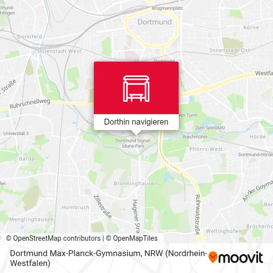 Dortmund Max-Planck-Gymnasium Karte