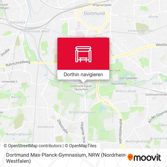 Dortmund Max-Planck-Gymnasium Karte