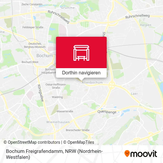 Bochum Freigrafendamm Karte