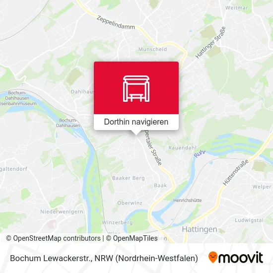 Bochum Lewackerstr. Karte